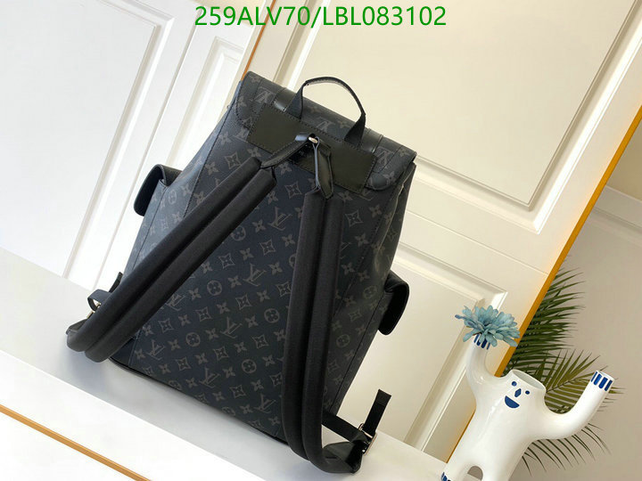LV Bags-(Mirror)-Backpack-,Code: LBL083102,$: 259USD