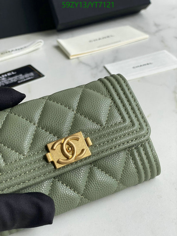 Chanel Bags -(Mirror)-Wallet-,Code: YT7121,$: 59USD