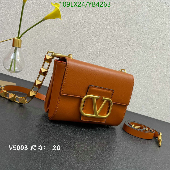 Valentino Bag-(4A)-LOC-V Logo ,Code: YB4263,$: 109USD