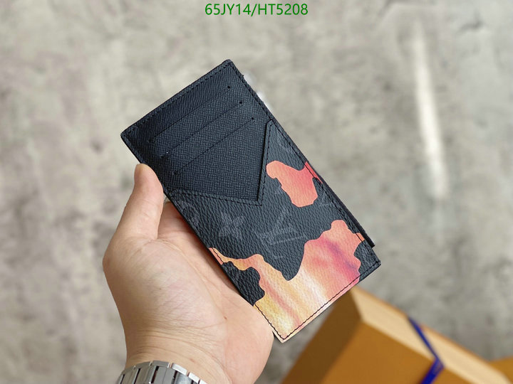LV Bags-(Mirror)-Wallet-,Code: HT5208,$: 65USD