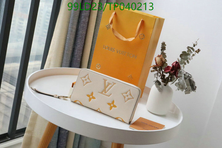 LV Bags-(Mirror)-Wallet-,Code: TP040213,