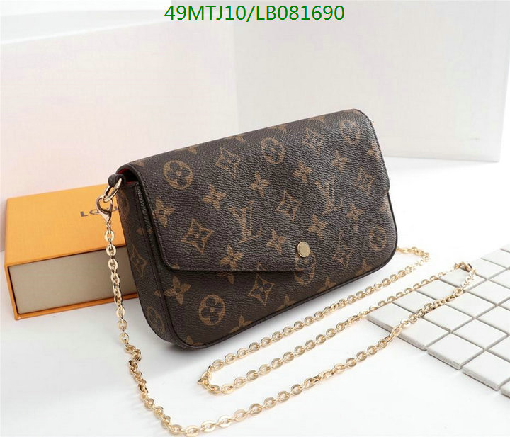 LV Bags-(4A)-Pochette MTis Bag-Twist-,Code: LB081690,$:49USD