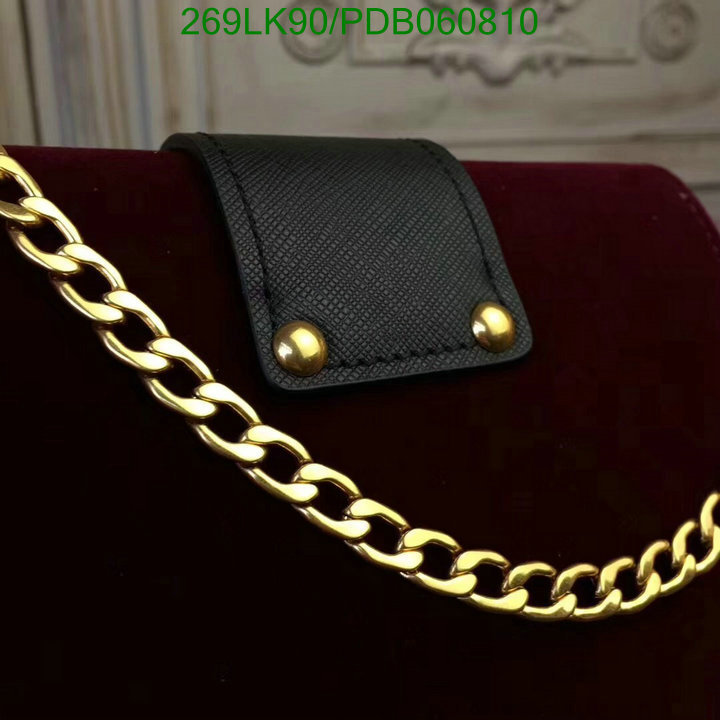 Prada Bag-(Mirror)-Diagonal-,Code: PDB060810,$: 269USD