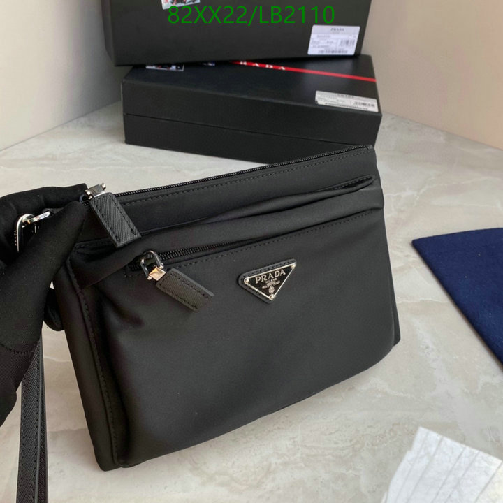 Prada Bag-(Mirror)-Diagonal-,Code: LB2110,$: 82USD