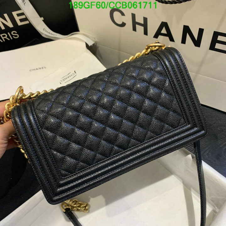 Chanel Bags -(Mirror)-Le Boy,Code: CCB061711,$: 189USD