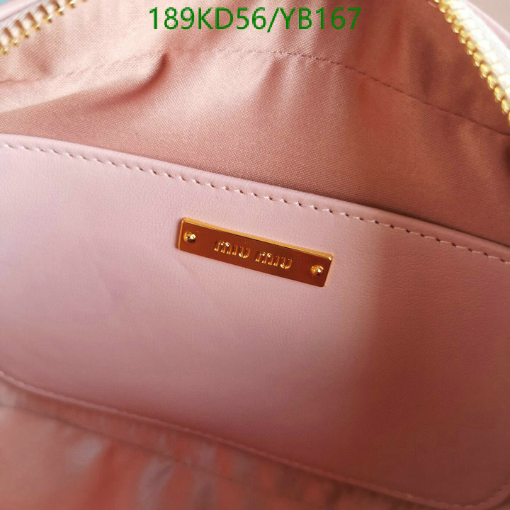 Miu Miu Bag-(Mirror)-Diagonal-,Code: YB167,$: 189USD