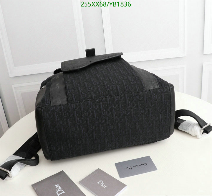 Dior Bags -(Mirror)-Backpack-,Code: YB1836,$: 255USD