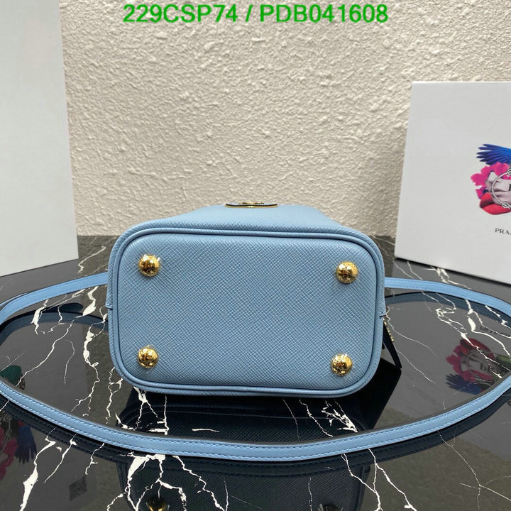 Prada Bag-(Mirror)-Diagonal-,Code: PDB041608,$: 229USD