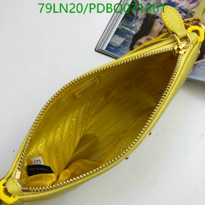 Prada Bag-(4A)-Diagonal-,Code:PDBQ071801,$: 79USD
