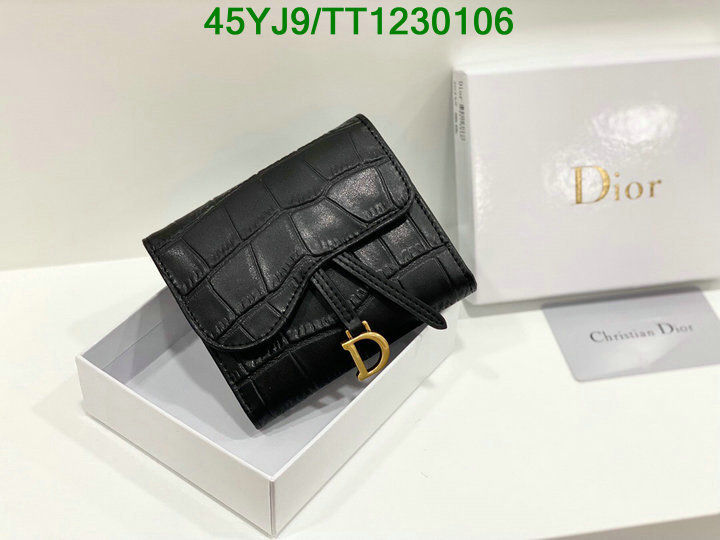 Dior Bags-(4A)-Wallet,Code: TT1230106,$: 45USD