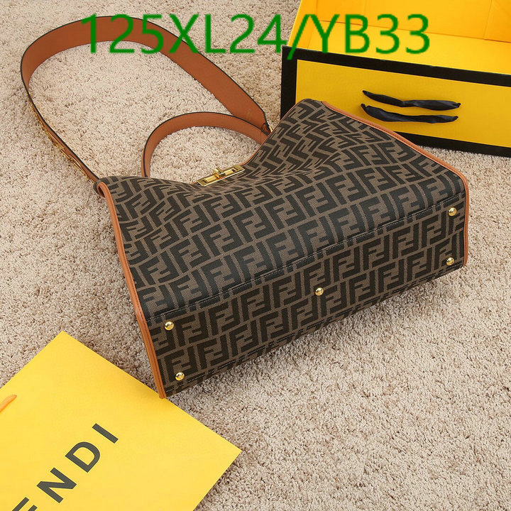 Fendi Bag-(4A)-Peekaboo,Code: YB33,$: 125USD