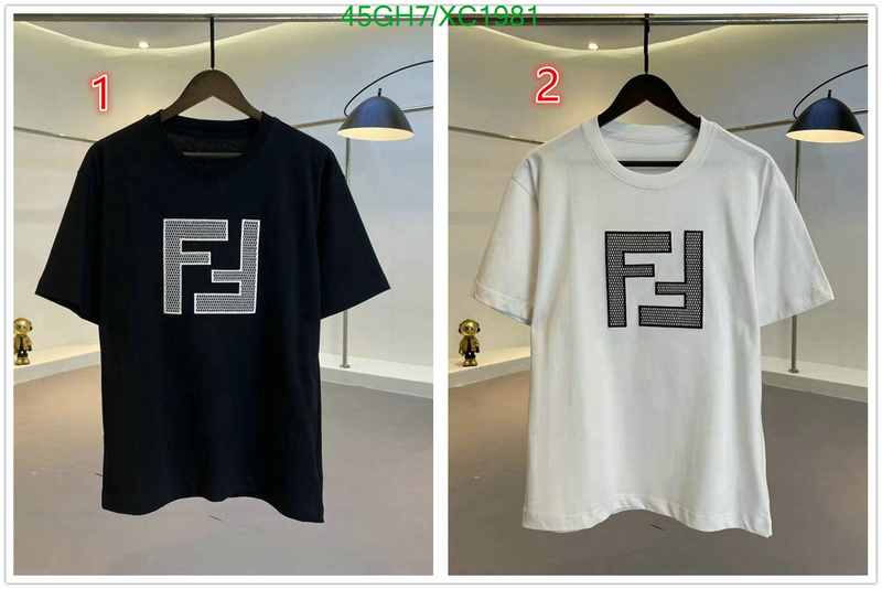 Clothing-Fendi, Code: XC1981,$: 45USD