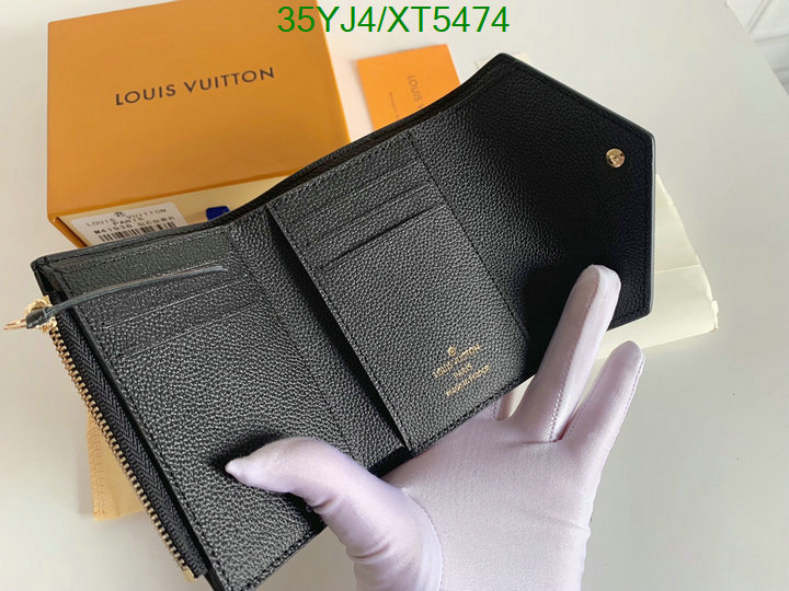 LV Bags-(4A)-Wallet-,Code: XT5474,$: 35USD