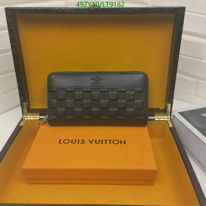 LV Bags-(4A)-Wallet-,Code: LT9182,$: 49USD