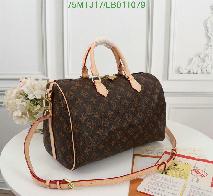 LV Bags-(4A)-Speedy-,Code: LB011079,$:75USD