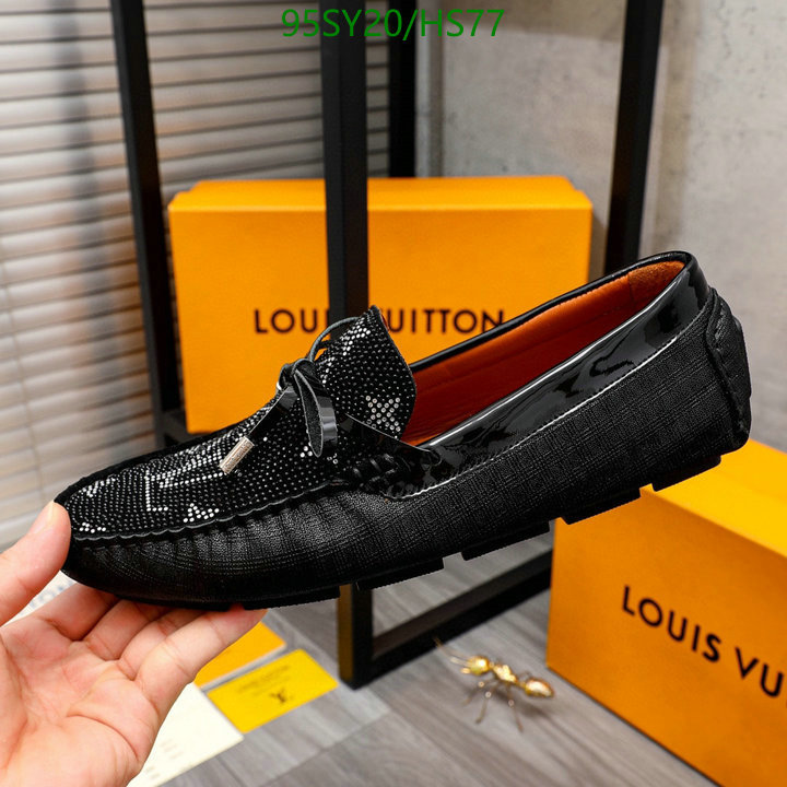 Men shoes-LV, Code: HS77,$: 95USD