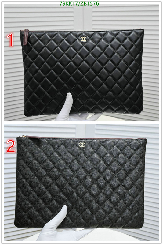 Chanel Bags ( 4A )-Clutch-,Code: ZB1576,$: 79USD
