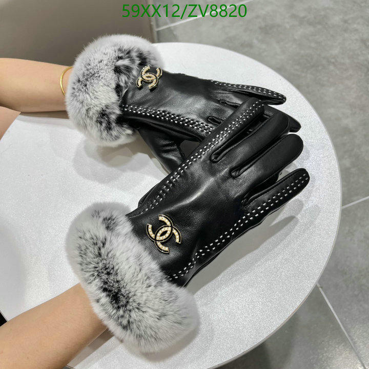 Gloves-Chanel, Code: ZV8820,$: 59USD