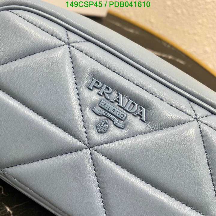 Prada Bag-(Mirror)-Diagonal-,Code: PDB041610,$: 149USD