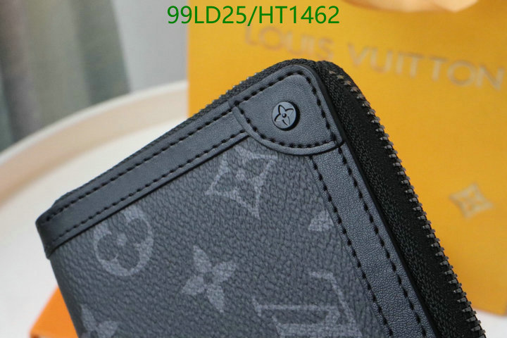 LV Bags-(Mirror)-Wallet-,Code: HT1462,$: 65USD