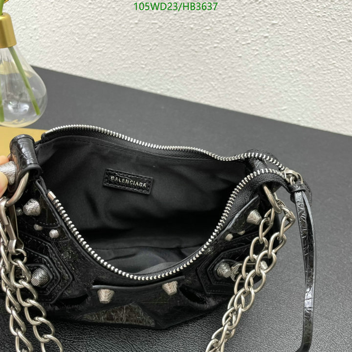 Balenciaga Bag-(4A)-Le Cagole-,Code: HB3637,$: 105USD