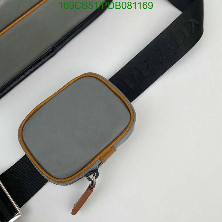 Prada Bag-(Mirror)-Diagonal-,Code:PDB081170,$:169USD