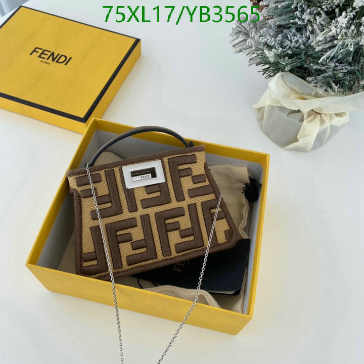 Fendi Bag-(4A)-Diagonal-,Code: YB3565,$: 75USD