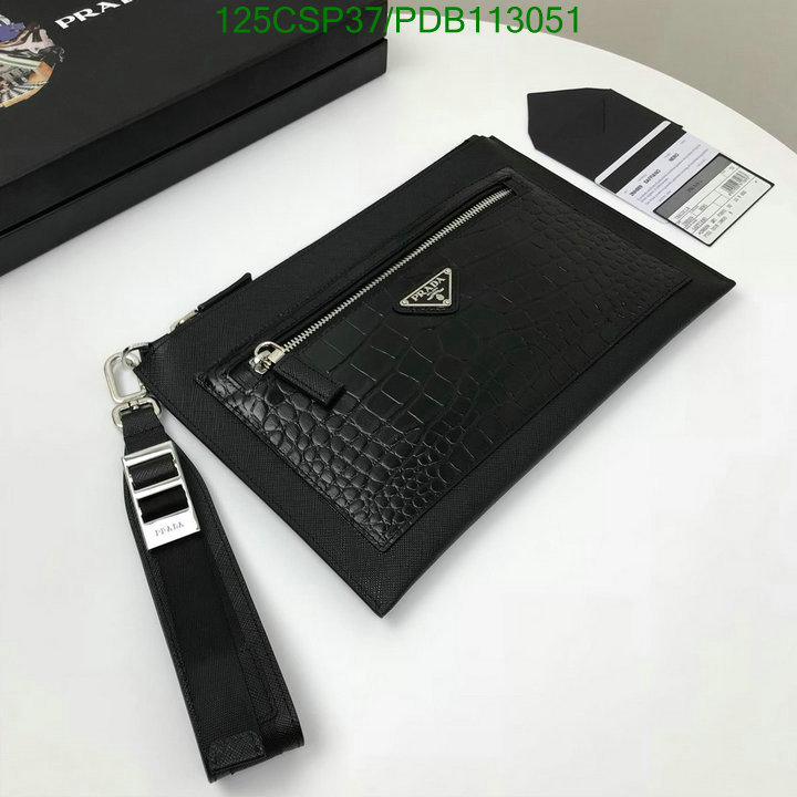 Prada Bag-(Mirror)-Clutch-,Code: PDB113051,$: 125USD