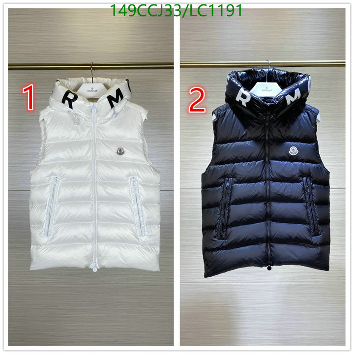 Down jacket Men-Moncler, Code: LC1191,$: 149USD