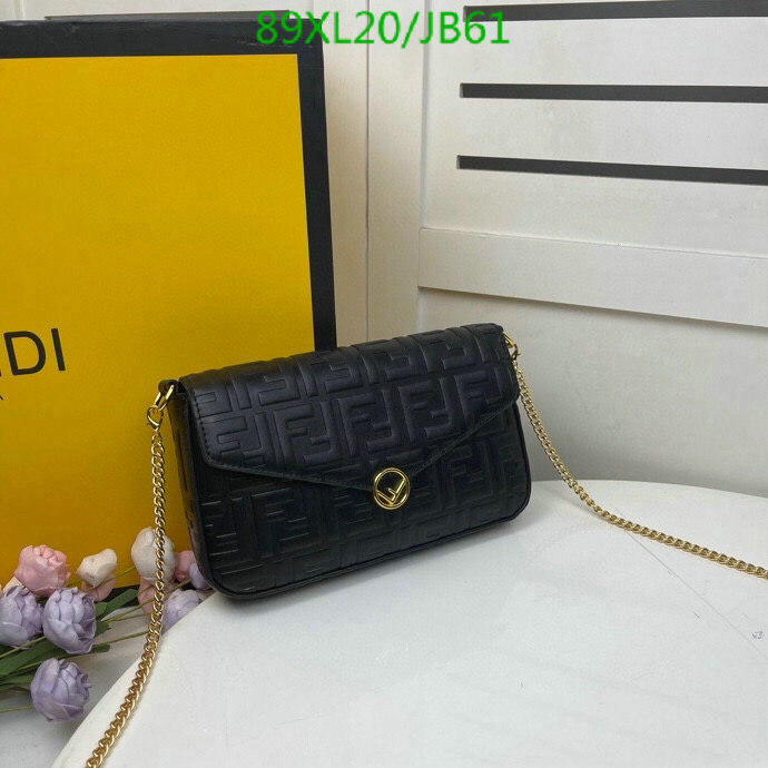 Fendi Bag-(4A)-Diagonal-,Code: JB61,$: 89USD