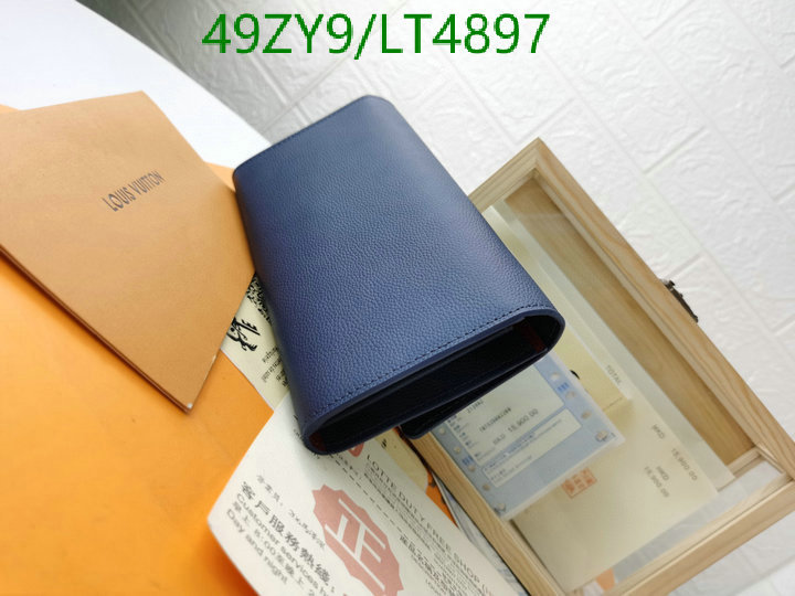 LV Bags-(4A)-Wallet-,Code: LT4897,$: 49USD