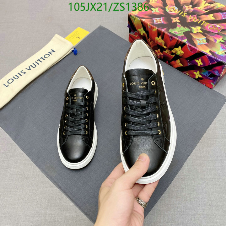 Men shoes-LV, Code: ZS1386,$: 105USD