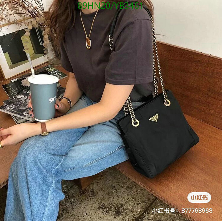 Prada Bag-(4A)-Diagonal-,Code: YB3461,$: 89USD