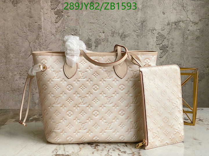 LV Bags-(Mirror)-Neverfull-,Code: ZB1593,$: 289USD