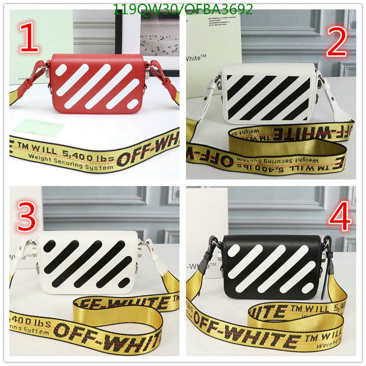 Off-White Bag-(Mirror)-Diagonal-,Code: OFBA3692,$: 119USD