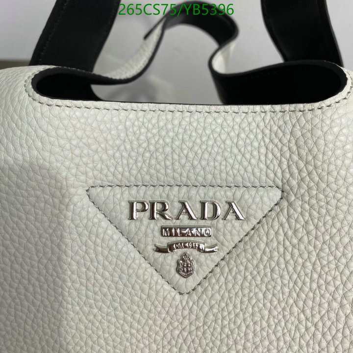 Prada Bag-(Mirror)-Handbag-,Code: YB5396,$: 265USD