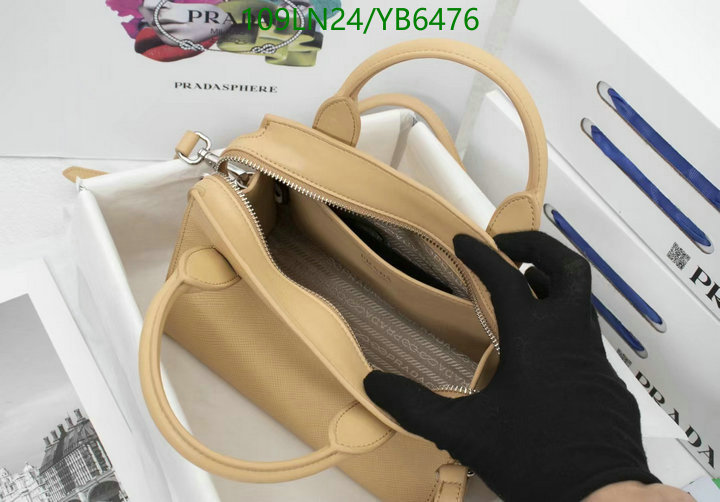 Prada Bag-(4A)-Handbag-,Code: YB6476,$: 109USD