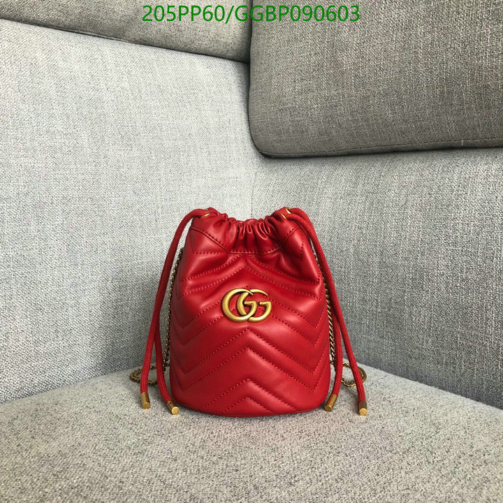 Gucci Bag-(Mirror)-Marmont,Code: GGBP090603,$: 205USD