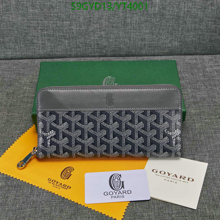 Goyard Bag-(4A)-Wallet-,Code: YT4001,$: 59USD