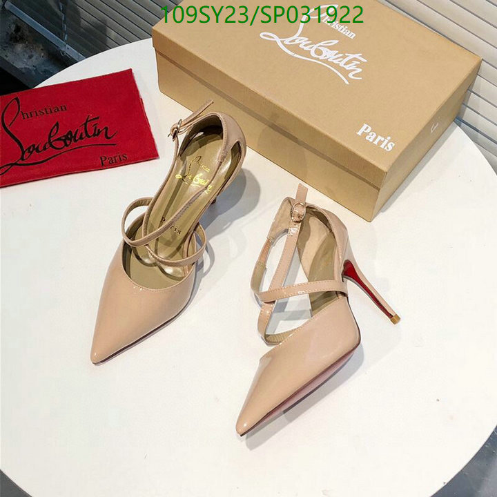 Women Shoes- Christian Louboutin, Code: SP031922,$: 109USD