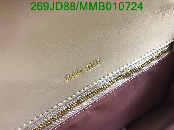 Miu Miu Bag-(Mirror)-Diagonal-,Code: MMB010724,$: 269USD