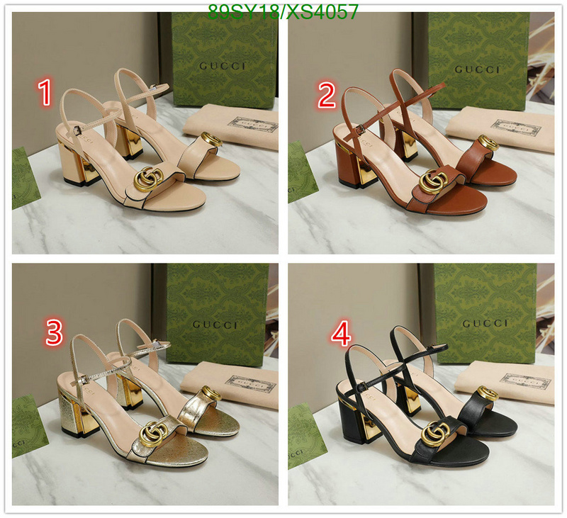 Women Shoes-Gucci, Code: XS4057,$: 89USD