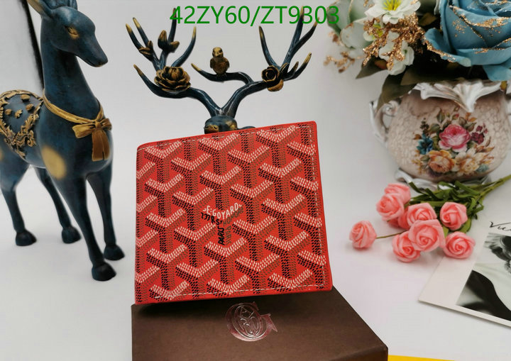 Goyard Bag-(4A)-Wallet-,Code: ZT9303,$: 42USD