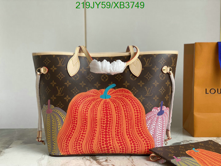 LV Bags-(Mirror)-Neverfull-,Code: XB3749,$: 219USD