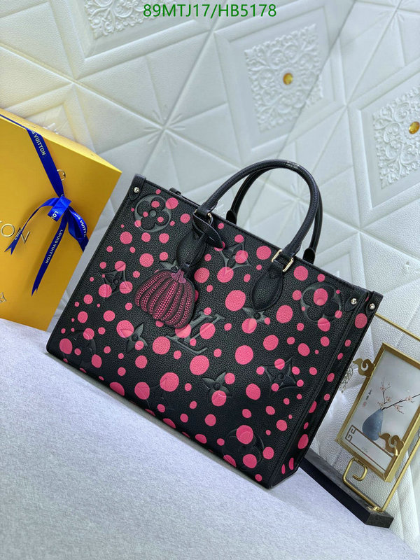 LV Bags-(4A)-Handbag Collection-,Code: HB5178,$: 89USD