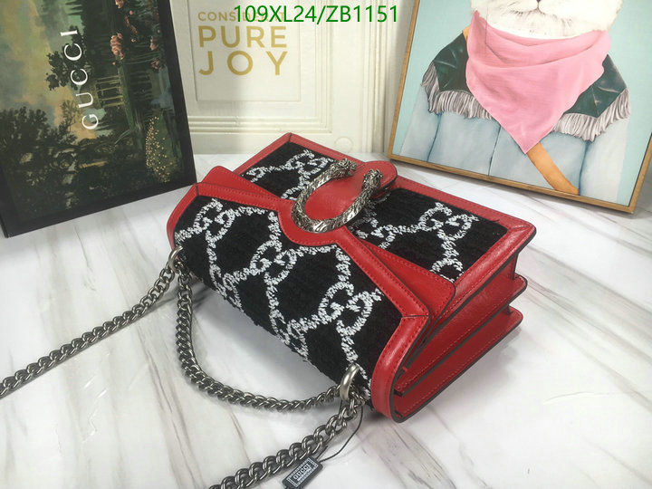 Gucci Bag-(4A)-Dionysus-,Code: ZB1151,$: 109USD