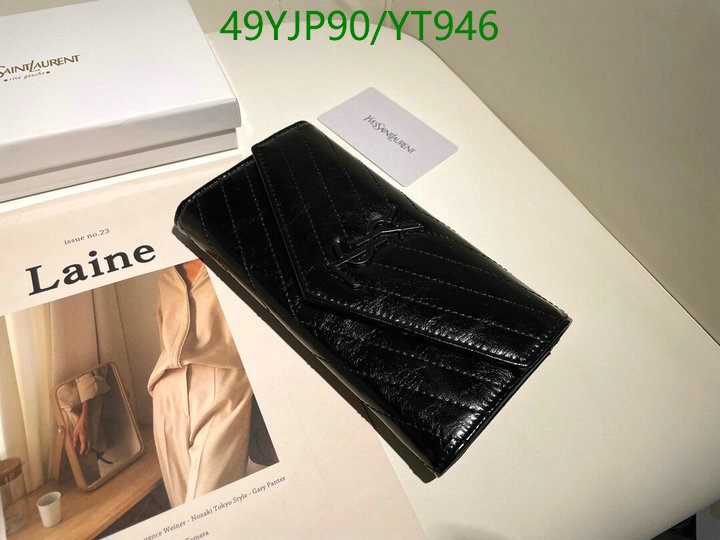 YSL Bag-(4A)-Wallet-,Code: YT946,$: 49USD