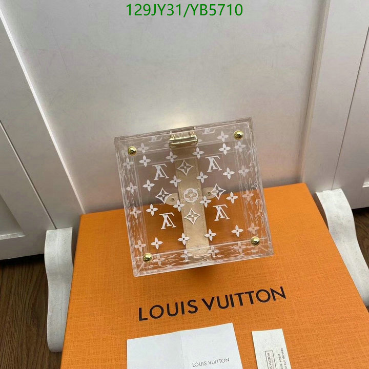 LV Bags-(Mirror)-Petite Malle-,Code: YB5710,$: 129USD