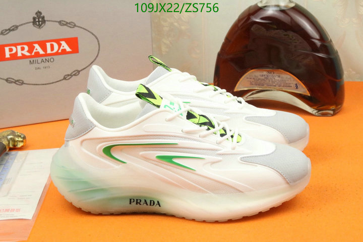 Men shoes-Prada, Code: ZS756,$: 109USD