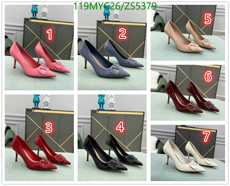 Women Shoes-Valentino, Code: ZS5379,$: 119USD